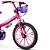 Bicicleta Infantil Aro 16 com Rodinhas Top Girls - Nathor - Imagem 2