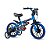 Bicicleta Infantil Aro 12 com Rodinhas Velloz - Nathor - Imagem 1