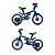 Bicicleta Infantil Aro 12 com Rodinhas Velloz - Nathor - Imagem 2