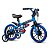 Bicicleta Infantil Aro 12 com Rodinhas Velloz - Nathor - Imagem 1