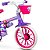 Bicicleta Infantil Aro 12 com Rodinhas Violet - Nathor - Imagem 1