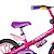 Bicicleta Infantil Aro 16 Top Girls e Capacete Rosa - Nathor - Imagem 6