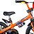 Bicicleta Infantil Aro 16 Extreme e Capacete Preto - Nathor - Imagem 6