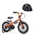 Bicicleta Infantil Aro 16 Extreme e Capacete Preto - Nathor - Imagem 1
