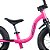 Bicicleta Balance Infantil Raiada e Capacete Rosa - Nathor - Imagem 5