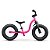 Bicicleta Balance Infantil Raiada e Capacete Rosa - Nathor - Imagem 2