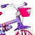 Bicicleta Infantil Aro 12 Violet e Capacete Rosa - Nathor - Imagem 5