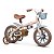 Bicicleta Infantil Aro 12 Mini Antonella Rosa e Capacete - Imagem 2