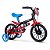 Bicicleta Infantil Aro 12 Mechanic e Capacete Spider-Man - Imagem 2