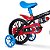Bicicleta Infantil Aro 12 Mechanic e Capacete Spider-Man - Imagem 4
