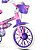Bicicleta Infantil Aro 12 Cat com Capacete Rosa - Nathor - Imagem 3