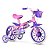 Bicicleta Infantil Aro 12 Cat com Capacete Rosa - Nathor - Imagem 2