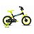 Bicicleta Infantil Jack Aro 12 Preto e Verde Limão - Verden - Imagem 2