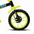 Bicicleta Infantil Jack Aro 12 Preto e Verde Limão - Verden - Imagem 5