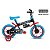 Bicicleta Infantil Sonic Aro 12 Preto e Azul - Verden - Imagem 5