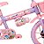 Bicicleta Infantil Amy Aro 12 Lilás e Rosa - Verden - Imagem 5
