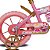 Bicicleta Infantil Princy Aro 12 Rosa e Dourado - Verden - Imagem 3