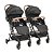 Kit 2 Carrinhos Sprint com 2 Bebê Conforto e Conectores - Imagem 2