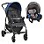 Carrinho de Bebê Ecco CZ Azul e Bebê Conforto - Burigotto - Imagem 1