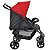 Carrinho de Bebê Ecco CZ Vermelho e Bebê Conforto - Imagem 3