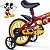Bicicleta Infantil Aro 12 com Rodinhas Mickey - Nathor - Imagem 2
