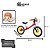 Bicicleta Balance Bike Infantil Carros Aro 12 - Nathor - Imagem 5