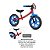 Bicicleta Balance Bike Infantil Spider Man Aro 12 - Nathor - Imagem 3