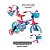 Bicicleta Infantil Aro 12 com Rodinhas Stitch - Nathor - Imagem 5