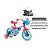 Bicicleta Infantil Aro 12 com Rodinhas Stitch - Nathor - Imagem 3