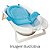 Banheira Plástica Rígida - Azul e Rede Protetora de Banho - Imagem 7