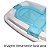 Banheira Plástica Rígida Azul e Rede Protetora de Banho - Imagem 9