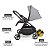Travel System Safety 1st Magnific Trio Grey Denim - Imagem 3