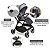 Travel System Safety 1st Magnific Trio Grey Denim - Imagem 4