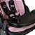 Carrinho de Bebê Romano Preto Rosa c/ Bebê Conforto e Base - Imagem 5