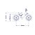 Bicicleta Balance Infantil Raiada Rosa - Nathor - Imagem 5