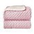 Cobertor Plush com Sherpa Dots Rosa Baby - Laço Bebê - Imagem 1