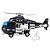 Helicóptero de Polícia Preto com Luz e Som 1:16 - Shiny Toys - Imagem 6