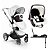 Carrinho Passeio Moisés Candy c/ Bebê Conforto e Base Isofix - Imagem 1