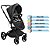 Carrinho de Passeio Candy X Preto e Bebê Conforto Candy - Imagem 3