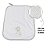 Kit 2 Babinhas Cegonhas Cinza Lunar - Hug - Imagem 5