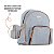 Mochila Maternidade York Cinza - Hug - Imagem 3