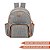 Mochila Maternidade York Cinza - Hug - Imagem 2