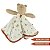 Naninha Urso Minimalista Terracota - Hug - Imagem 2