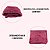 Cobertor Confort Chic Simples Rosa Antigo - Hug - Imagem 3