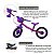 Bicicleta Balance Infantil Bike Feminina 3 Aro 12 - Nathor - Imagem 5