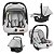 Bebê Conforto (0-13 kg) Cinza Mesclado Claro - Litet - Imagem 8
