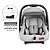 Bebê Conforto (0-13 kg) Cinza Mesclado Claro - Litet - Imagem 6