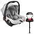 Bebê Conforto Cinza Mesclado Claro e Base Isofix  - Litet - Imagem 1