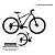 Bicicleta Vulcan HDS Aro 29 Azul Freios Logan HDM500 - Caloi - Imagem 4