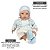 Boneco Bebê Reborn Romeu Blue - Pupee - Imagem 5